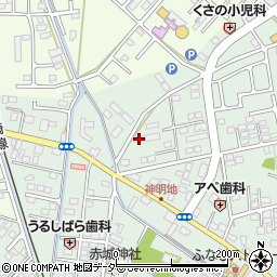 栃木県足利市上渋垂町109-1周辺の地図