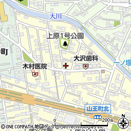 群馬県伊勢崎市山王町38-45周辺の地図