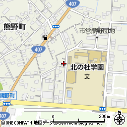 群馬県太田市熊野町17-21周辺の地図