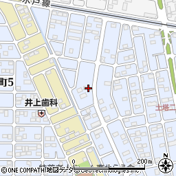 栃木県小山市土塔66周辺の地図