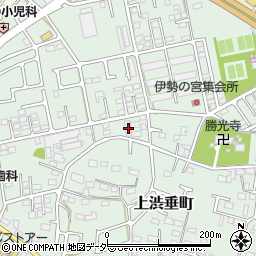 栃木県足利市上渋垂町299-1周辺の地図