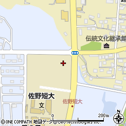 セブンイレブン佐野日本大学短期大学前店周辺の地図