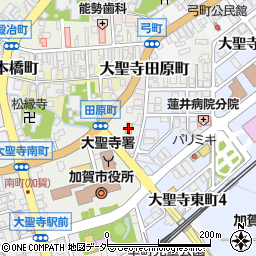ファミリーマート加賀大聖寺南町店周辺の地図