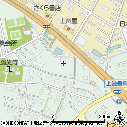 栃木県足利市上渋垂町508周辺の地図