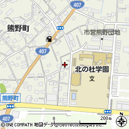 群馬県太田市熊野町17-22周辺の地図