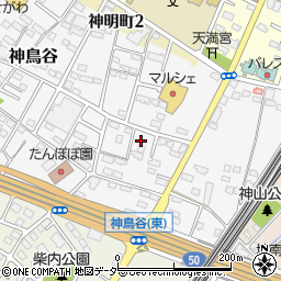 栃木県小山市神鳥谷1051周辺の地図