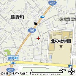 群馬県太田市熊野町18-27周辺の地図
