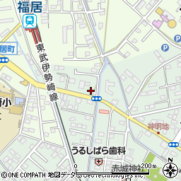 栃木県足利市上渋垂町6周辺の地図