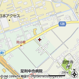 栃木県足利市上渋垂町1205周辺の地図