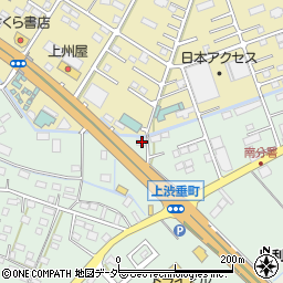 栃木県足利市上渋垂町889周辺の地図