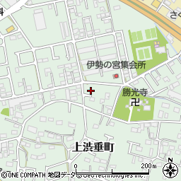 栃木県足利市上渋垂町296周辺の地図