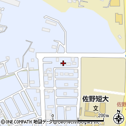 栃木県佐野市高萩町1298周辺の地図