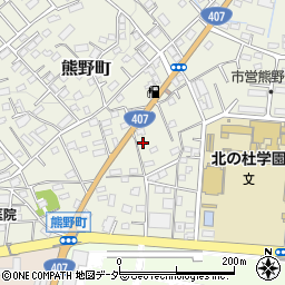 群馬県太田市熊野町18-4周辺の地図