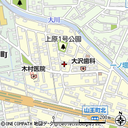 群馬県伊勢崎市山王町38-43周辺の地図