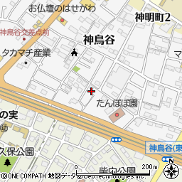 栃木県小山市神鳥谷920周辺の地図