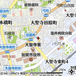 石川県加賀市大聖寺南町ロ周辺の地図