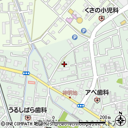 栃木県足利市上渋垂町106周辺の地図