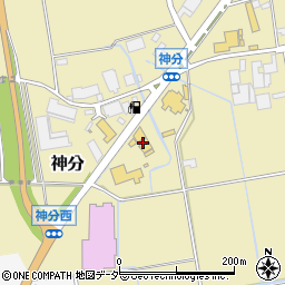 茨城三菱下館店周辺の地図