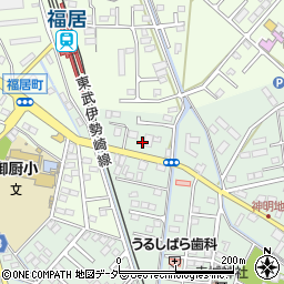 栃木県足利市上渋垂町7-1周辺の地図