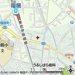 栃木県足利市上渋垂町6-4周辺の地図