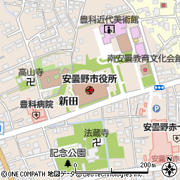 長野県安曇野市の地図 住所一覧検索 地図マピオン