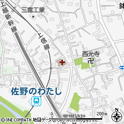 ひまわり・上佐野周辺の地図