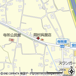 長野県安曇野市豊科南穂高寺所50周辺の地図