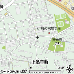 栃木県足利市上渋垂町296-9周辺の地図