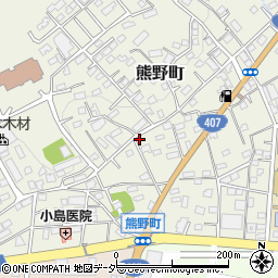 群馬県太田市熊野町15-16周辺の地図