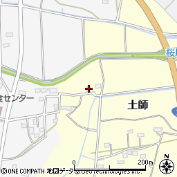 茨城県笠間市土師1094-1周辺の地図