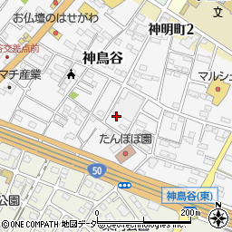 栃木県小山市神鳥谷935-19周辺の地図