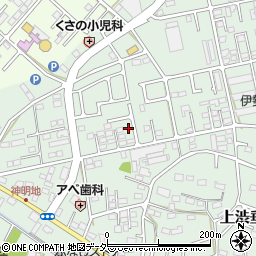 栃木県足利市上渋垂町306周辺の地図