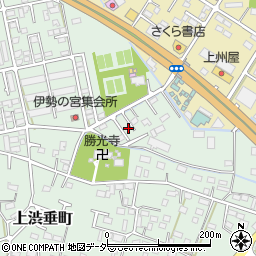 栃木県足利市上渋垂町1298周辺の地図