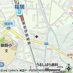 栃木県足利市上渋垂町7周辺の地図