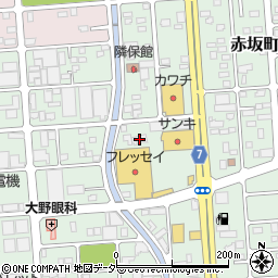 サンキ佐野店周辺の地図