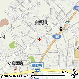 群馬県太田市熊野町15-19周辺の地図