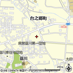 台之郷公園周辺の地図