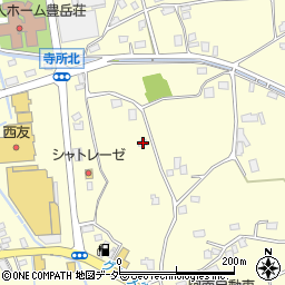 長野県安曇野市豊科南穂高740-2周辺の地図