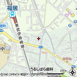 栃木県足利市上渋垂町4-15周辺の地図