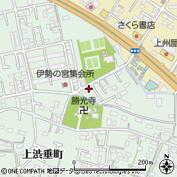 栃木県足利市上渋垂町1297周辺の地図