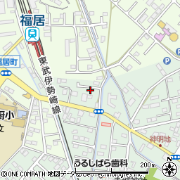 栃木県足利市上渋垂町4周辺の地図