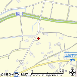 茨城県笠間市土師1226-2周辺の地図