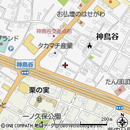 栃木県小山市神鳥谷886-2周辺の地図