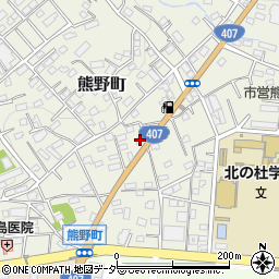 群馬県太田市熊野町15-1周辺の地図