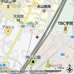 栃木県小山市神鳥谷1106-6周辺の地図