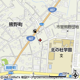 群馬県太田市熊野町18-10周辺の地図