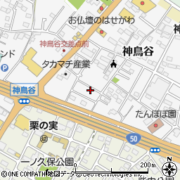 栃木県小山市神鳥谷884周辺の地図
