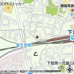 茨城県筑西市乙24-18周辺の地図