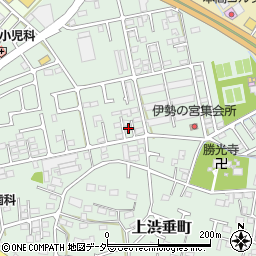 栃木県足利市上渋垂町440周辺の地図