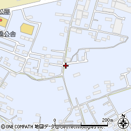 栃木県佐野市高萩町636周辺の地図